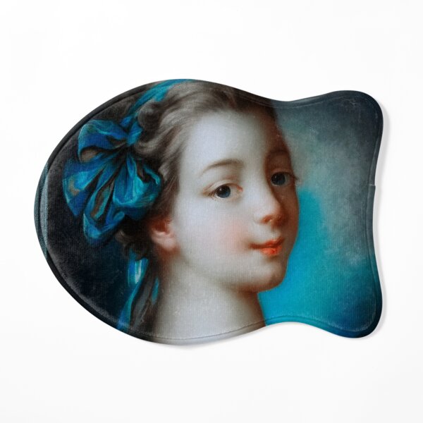 Young Girl by François Boucher Remastered Xzendor7 Classical Art Old Masters Reproductions Cat Mat
