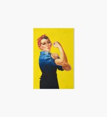 Rosie The Riveter Retro Style design Art Board