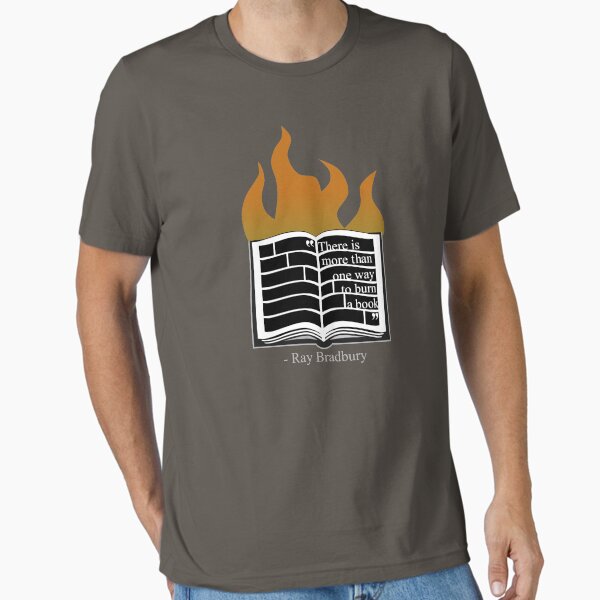 Item preview, To Burn a Book designed and sold by WordsWordsWords.