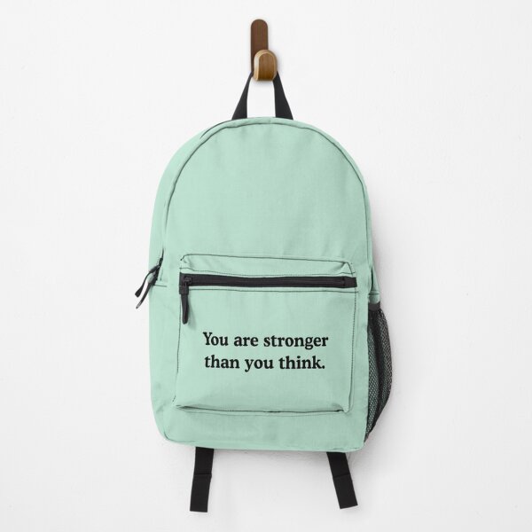 Item preview, You Are Stronger Than You Think Motivational Quote To Keep Going designed and sold by allysmar.