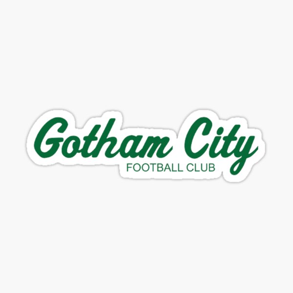 Jets Gotham City Football Club Sticker for Sale by GangGreenGear