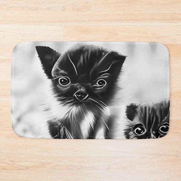 Item preview, Black and White Kittens  designed and sold by CSturgill2.