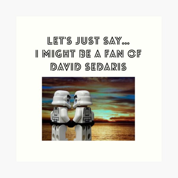 Item preview, David Sedaris designed and sold by tees4gees.