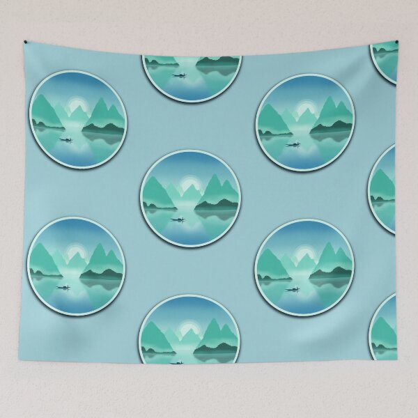 Item preview, Calm sunrise designed and sold by Cranemann.