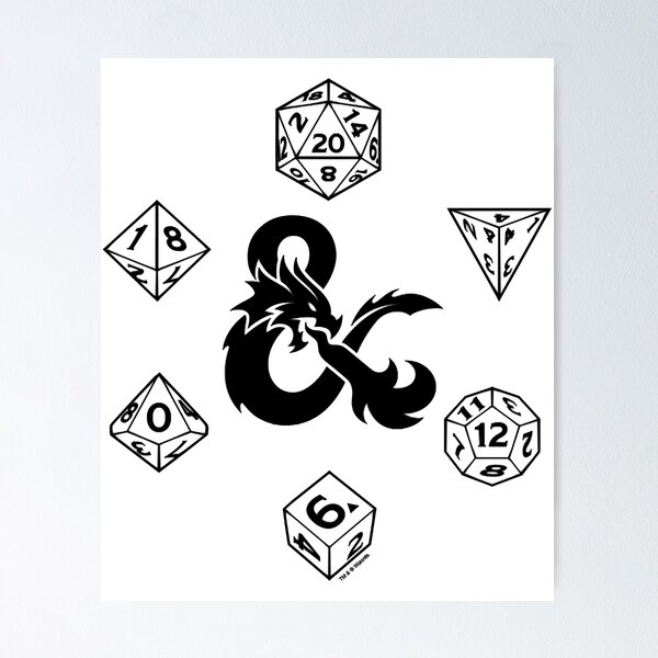 Item preview, D&D Dice designed and sold by TakhaBinahina.
