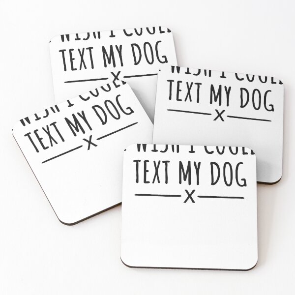 Item preview, I Wish I Could Text My Dog designed and sold by KristyHawelu.