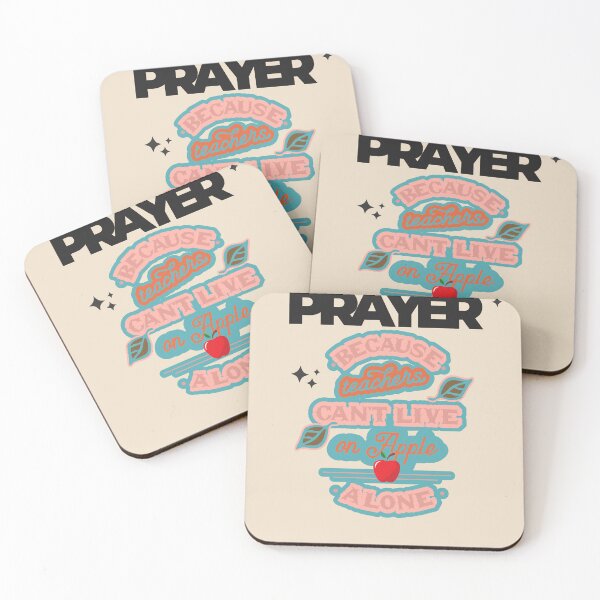 Item preview, Prayer, Because Teachers Can't Live on Apple Alone - Crème and Black designed and sold by TheReporter1.