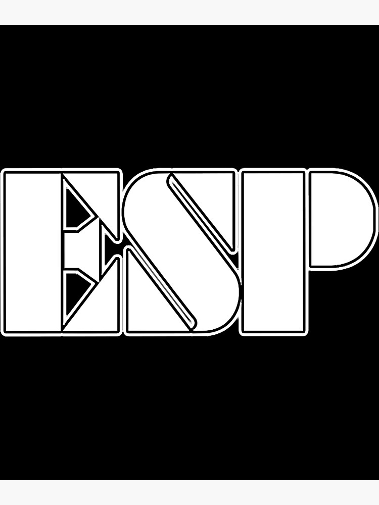 "ESP GUITARS Logo Tee Men" Poster for Sale by TakhaBinahina Redbubble