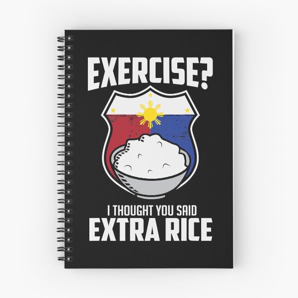 Item preview, Exercise I Thought You Said Extra Rice Philippines designed and sold by TakhaBinahina.