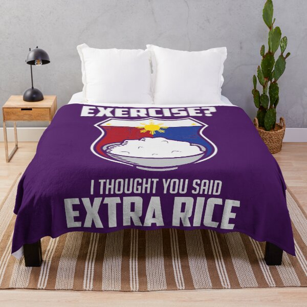 Item preview, Exercise I Thought You Said Extra Rice Philippines designed and sold by TakhaBinahina.