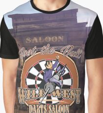 Wild West Darts Saloon Darts Shirt Graphic T-Shirt