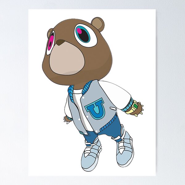 Kanye West 'Graduation Bear' Poster – Posters Plug