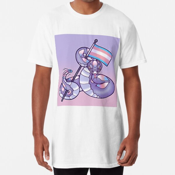 Ne marchez pas sur les droits des trans T-shirt long