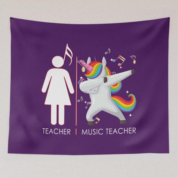 Aperçu de l'œuvre Professeur de musique drôle, professeur de musique Cool Teacher Gifts créée et vendue par TakhaBinahina.