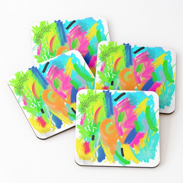Item preview, Colorful Abstract Painting designed and sold by MyArt23.
