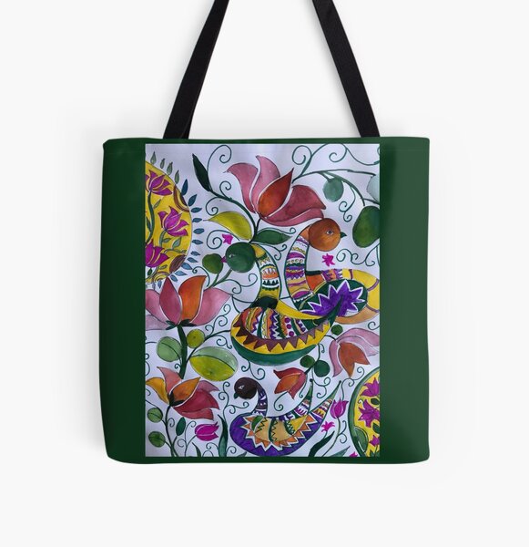 Shop for Handcrafted balloon tote with Warli art design  Sumaavi