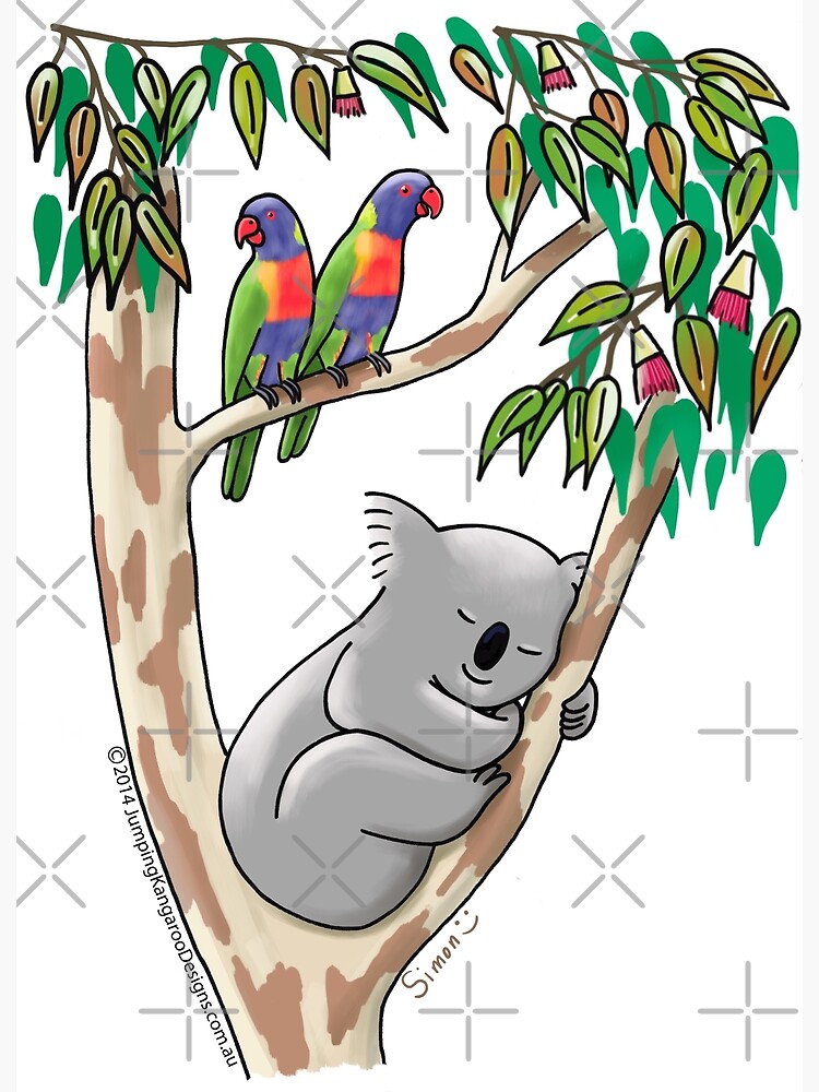 Sweet Dreams Sleeping Koala by JumpingKangaroo