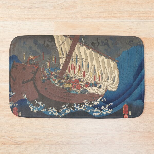 Item preview, Revenge of the Taira Warriors | Utagawa Kuniyoshi | 1847 Japanese Woodblock Art designed and sold by CJET.