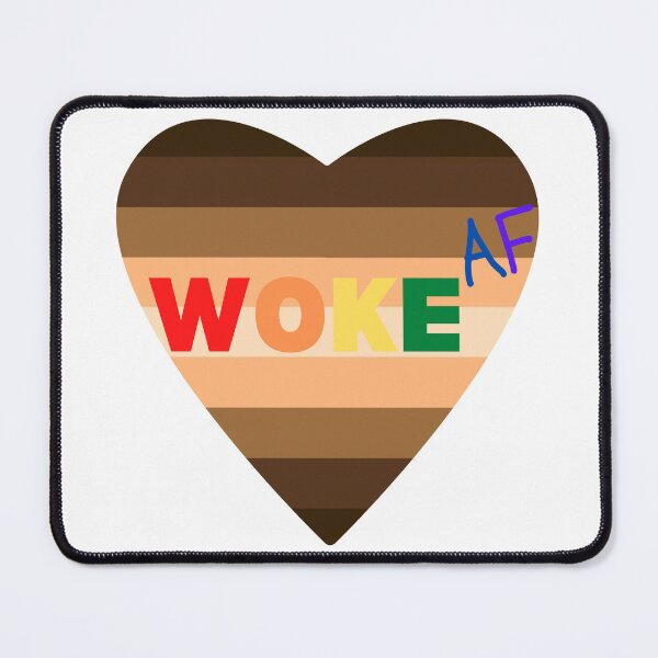 Item preview, Woke AF Diversity Heart designed and sold by CatScratchTees.