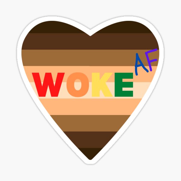 Artikel-Vorschau von Erwachte AF Diversity Heart, designt und verkauft von CatScratchTees.