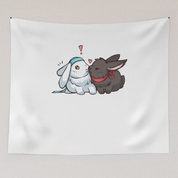 Item preview, Funny Gift Wangxian Bunnies Love You designed and sold by TraseaGennaro.