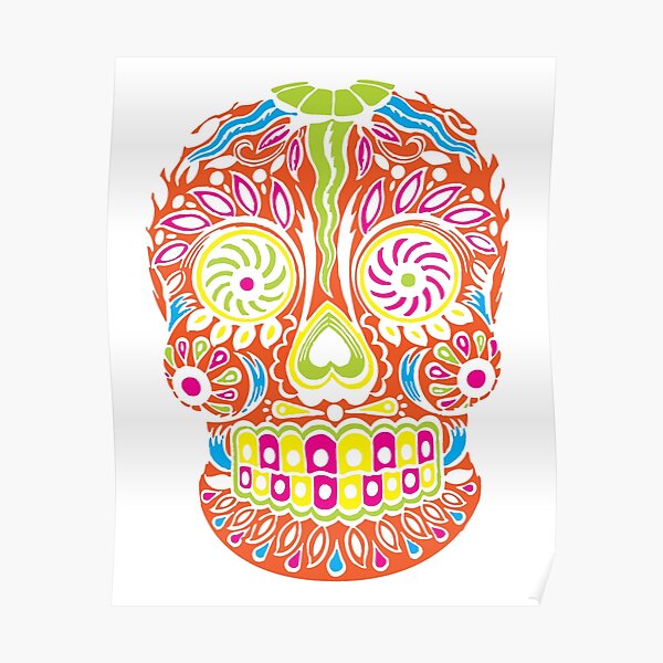 Calavera - Sugar Skull - Calexico Poster