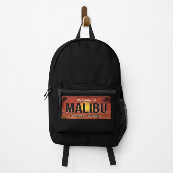 Item preview, Malibu license plate designed and sold by ViejoWill.