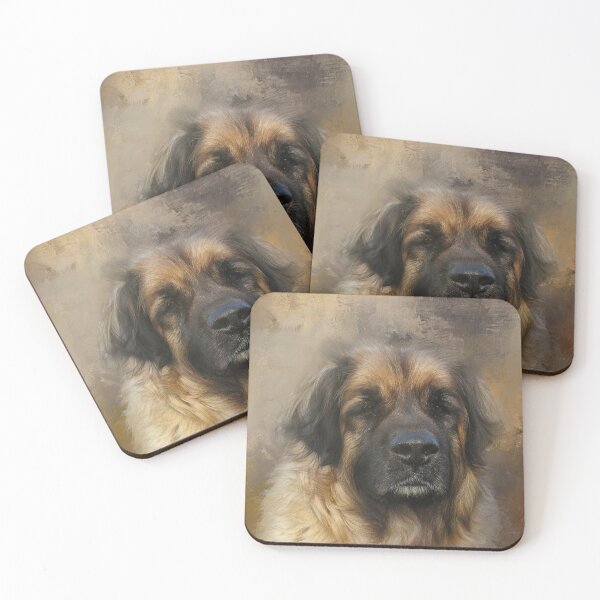 Item preview, Leonberger Dog Portrait One designed and sold by Elisabeth Lucas.
