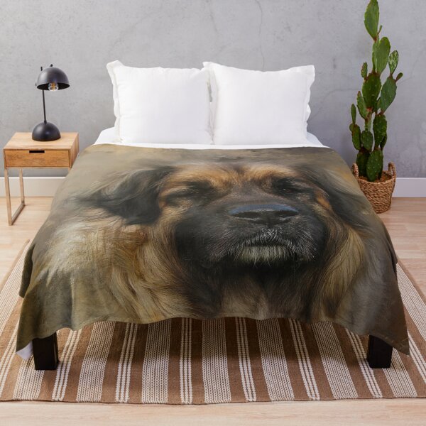 Item preview, Leonberger Dog Portrait One designed and sold by Elisabeth Lucas.
