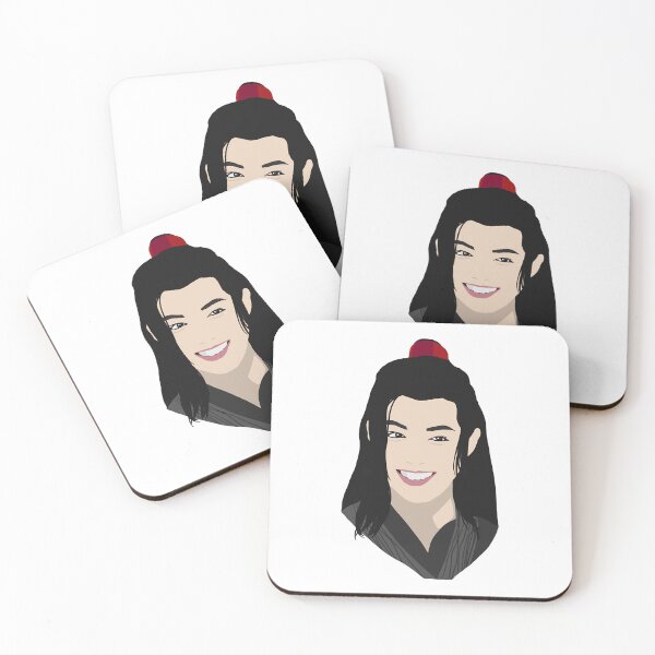 Item preview, Funny Men The Untamed Wei Wuxian Smile Funny Fans designed and sold by TraseaGennaro.