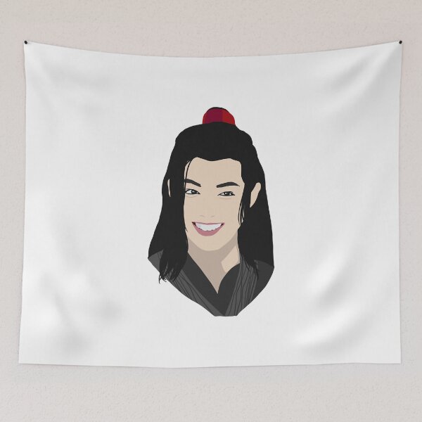 Item preview, Funny Men The Untamed Wei Wuxian Smile Funny Fans designed and sold by TraseaGennaro.