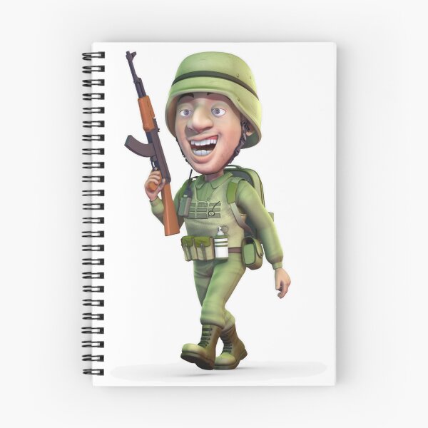 Item preview, Rigged Cartoon Soldier designed and sold by Home-of-art.