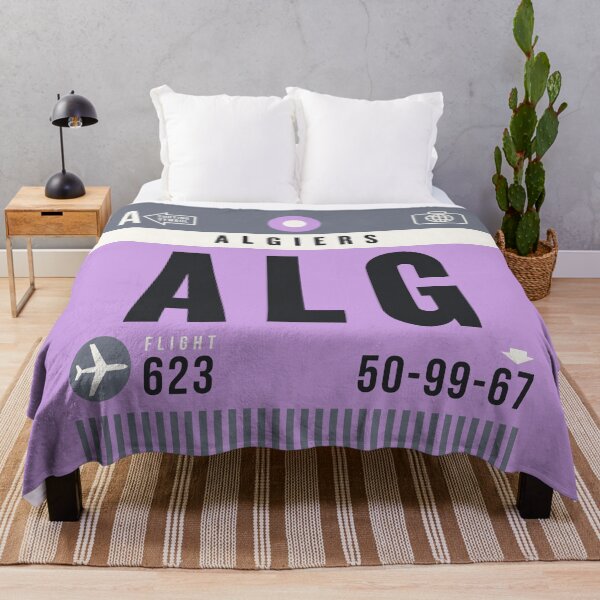 Item preview, Luggage Tag A - ALG Algiers Algeria designed and sold by VoodooCircus.