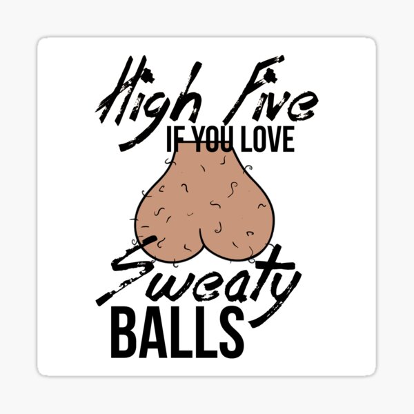 Item preview, Choca esos cinco si te encantan las pelotas sudorosas designed and sold by Hannibal Heartbreak.