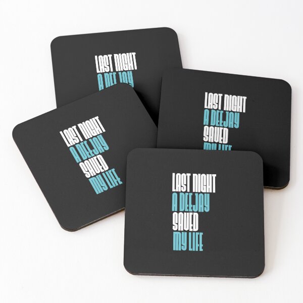 Item preview, Last night the Dj saved my life, house music lovers gift. designed and sold by paulo silveira.