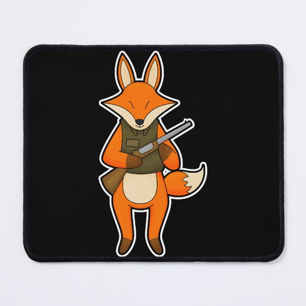 Item preview, Fox as Hunter with Gun  designed and sold by MichaelHu10515.