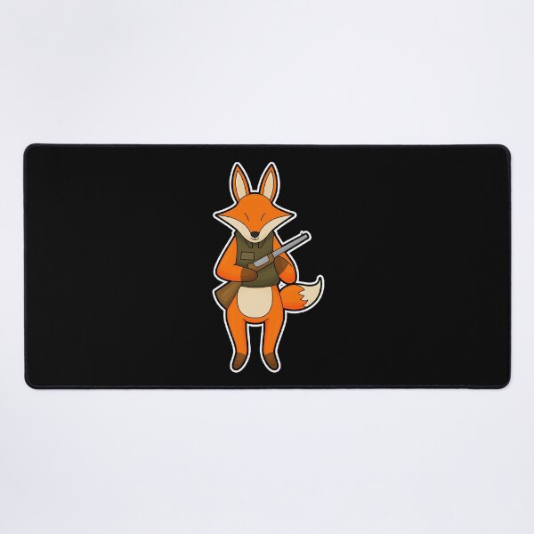 Item preview, Fox as Hunter with Gun  designed and sold by MichaelHu10515.