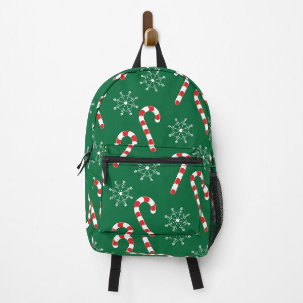 Item preview, Candy Canes and Snowflakes Pattern Green designed and sold by iCraftCafe.