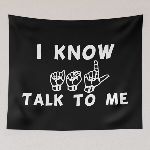 Item preview, I  Know ASL designed and sold by monarchgraphics.