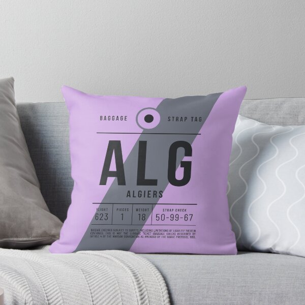 Item preview, Luggage Tag E - ALG Algiers Algeria designed and sold by VoodooCircus.