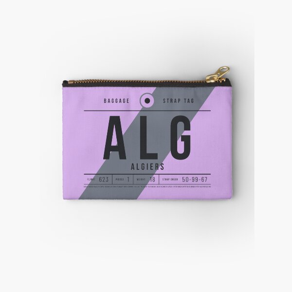 Item preview, Luggage Tag E - ALG Algiers Algeria designed and sold by VoodooCircus.