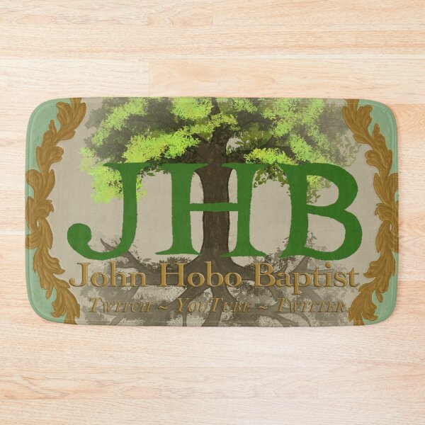 Item preview, John Hobo Baptist logo designed and sold by Allison Rochon.