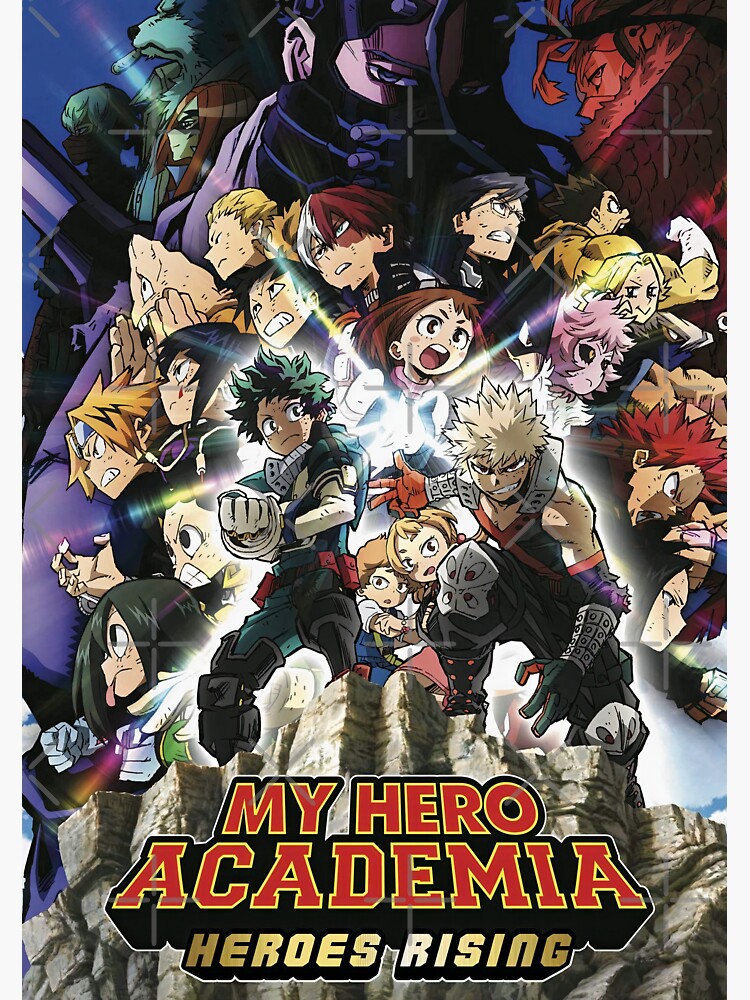 My Hero Academia Movie 2 Heroes : Rising DVD COVER by