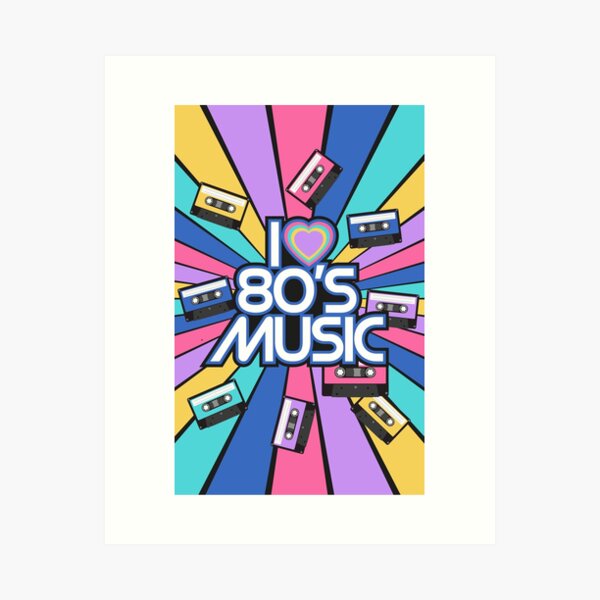 Artikel-Vorschau von Ich liebe 80er-Jahre-Musik, designt und verkauft von 75artstudio.