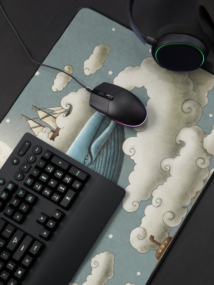 Alternate view of Ocean Meets Sky Mouse Pad