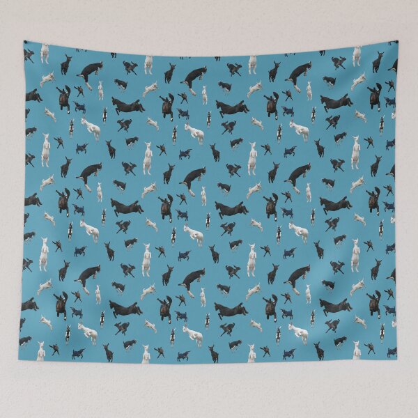Item preview, Leaping baby goats designed and sold by CritterCapers.