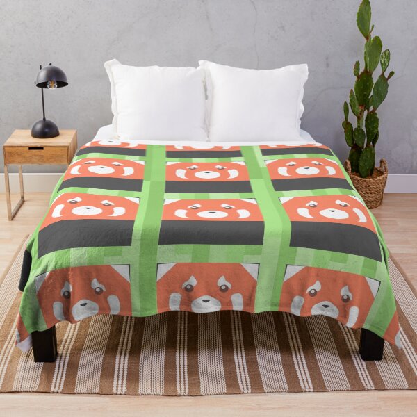Item preview, Square Red Panda designed and sold by animinimal.