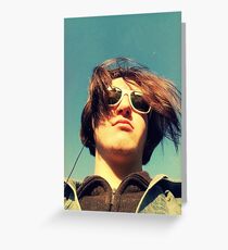 ~ Before and After ~ (model: Nikita Tretyak) Greeting Card