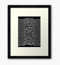 Unknown Pleasures - Joy Division Framed Print