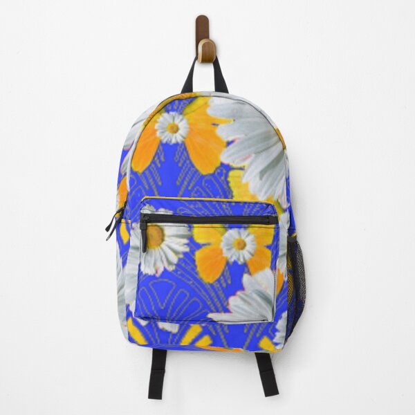 Item preview, DAISY FLOWERS BUTTERFLY BLUE ART designed and sold by sharlesart.